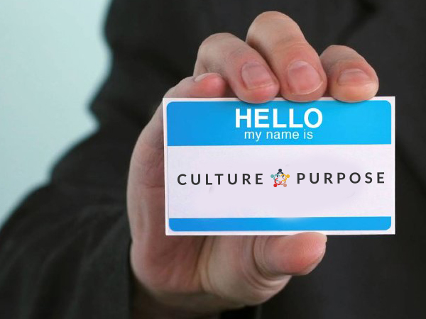 Hello, My name is Culture + Purpose